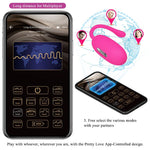 Pretty Love Doreen Ovo Vibrante Recarregável Magenta Controle Remoto