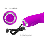Vibrador Recargable Pretty Love Conejo Dorothy Morado