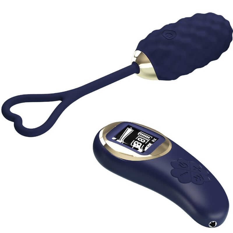 Pretty Love Huevo Vibrador de Control Remoto Vivian Azul