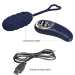 Pretty Love Huevo Vibrador de Control Remoto Vivian Azul