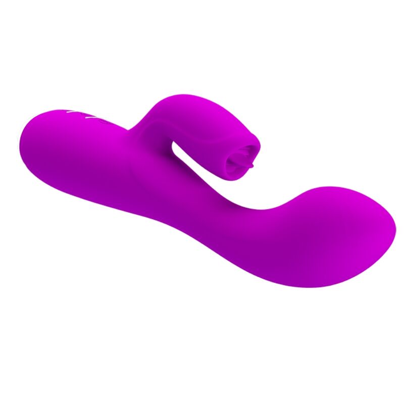 Vibrador Recargable Pretty Love Conejo Gloria - Morado Impermeable