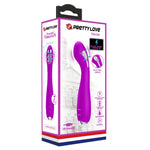 Pretty Love Vibrador de Eletrochoque Recarregvel Hector - Roxo Impermevel