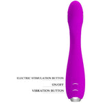 Pretty Love Vibrador de Eletrochoque Recarregvel Hector - Roxo Impermevel
