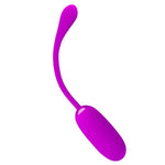 Pretty Love Huevo Vibrante Recargable Impermeable Julius Morado