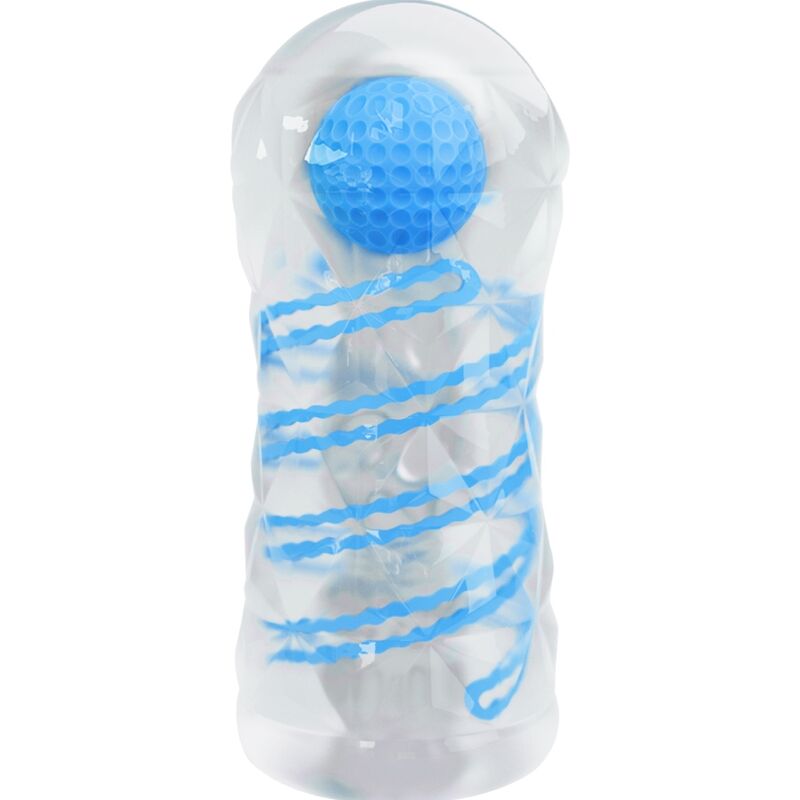 Pretty Love - Pequeño Masturbador con Espirales Azules