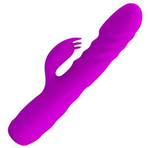 Pretty Love - Vibrador de Coelho Recarregável Melanie Roxo