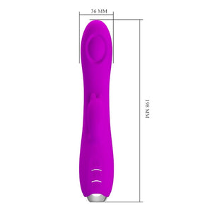 Pretty Love - Regina Vibrador Recarregável - Gel de Sucção Roxo