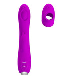 Pretty Love - Regina Vibrador Recarregável - Gel de Sucção Roxo