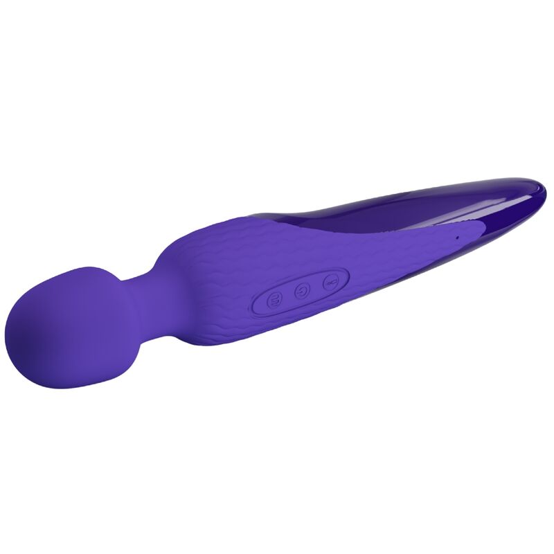 Pretty Love Antony Youth Wand Vibrador Violeta Efeito de Calor