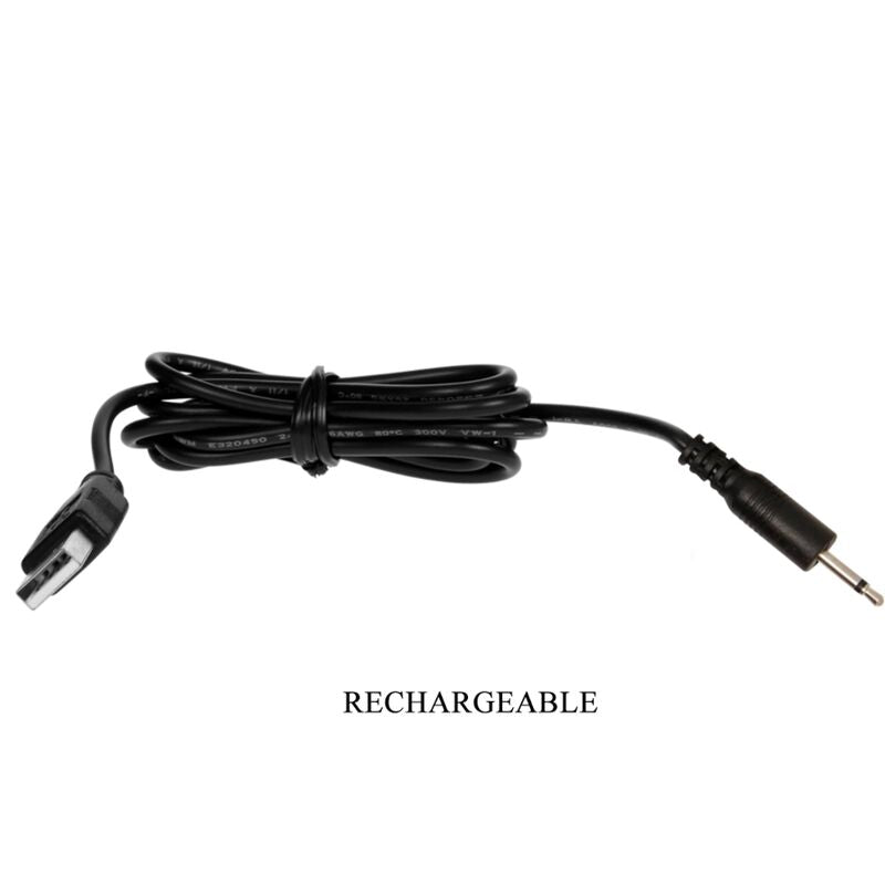 Vibrador de Lujo Recargable Negro Bañado en Oro Pretty Love