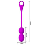 Pretty Love Bolas Vibradoras Recarregveis Elvira Roxo