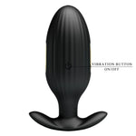 Pretty Love Plug Anal Controlado Por Aplicación Jefferson Negro