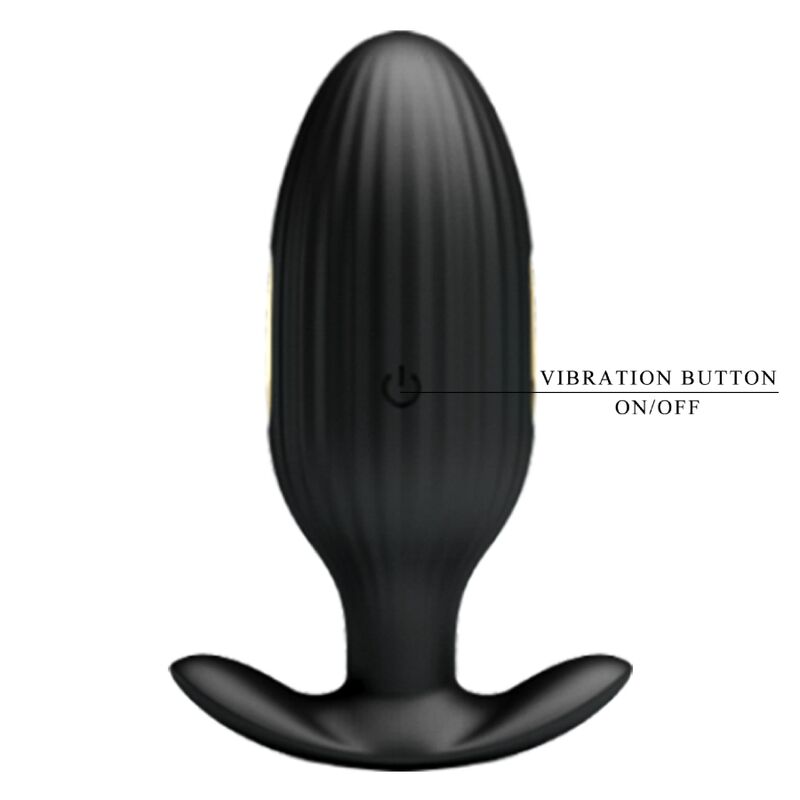 Pretty Love Plug Anal Controlado Por Aplicación Jefferson Negro