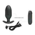 Pretty Love Vibrador Recarregvel Anal Kelly Plug Preto
