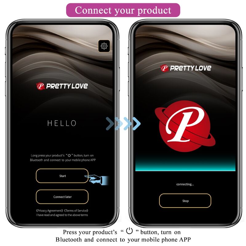Pretty Love Plug Anal Controlado Por Aplicación Jefferson Negro