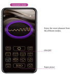 Pretty Love Huevo Vibrante Ninfa Controlado por App Morado