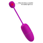 Pretty Love Huevo Vibrante Ninfa Controlado por App Morado