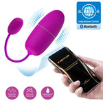 Pretty Love Huevo Vibrante Ninfa Controlado por App Morado