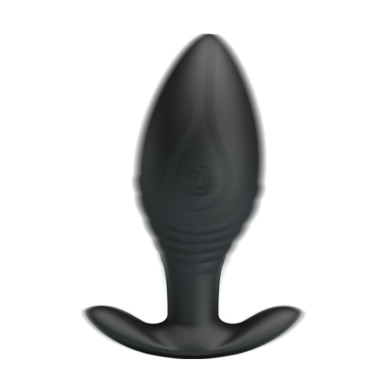 Pretty Love Vibrador Recarregvel Regina Anal Plug Preto