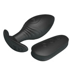 Pretty Love Vibrador Recarregvel Regina Anal Plug Preto
