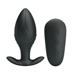 Pretty Love Vibrador Recarregvel Regina Anal Plug Preto