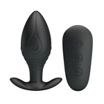 Pretty Love Vibrador Recarregvel Regina Anal Plug Preto