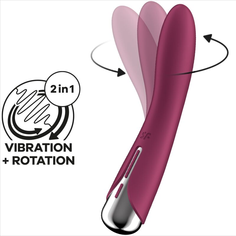 Satisfyer Vibrador Rotator G-spot Vibe 1 G-spot Vermelho