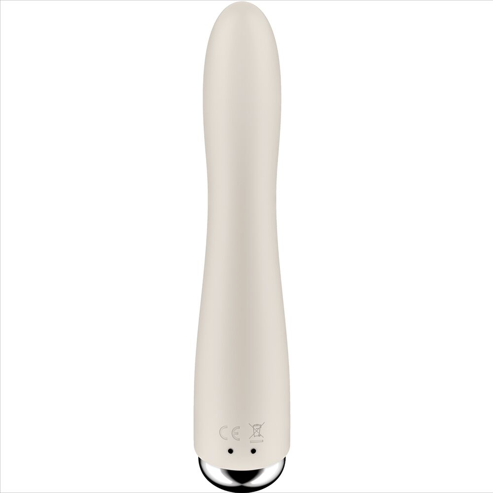 Satisfyer Vibrador Rotador Bege Spinning Vibe 1 G-spot Beige