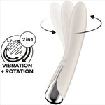 Satisfyer Vibrador Rotador Bege Spinning Vibe 1 G-spot Beige