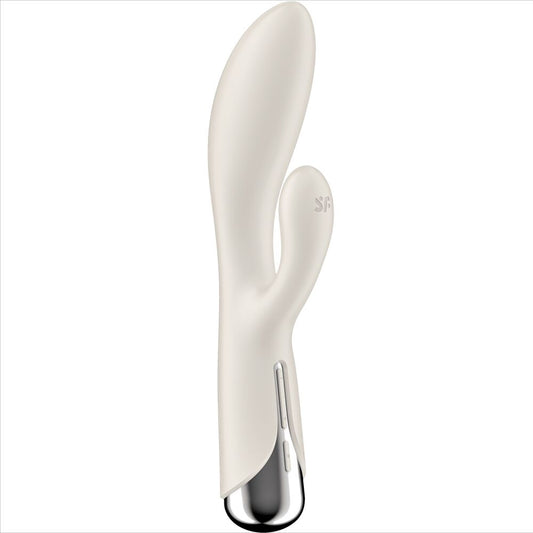 Satisfyer Spinning Conejo 1 Clítoris y Estimulación Punto G Beige