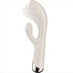 Satisfyer Spinning Conejo 1 Clítoris y Estimulación Punto G Beige