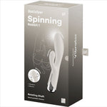 Satisfyer Spinning Conejo 1 Clítoris y Estimulación Punto G Beige