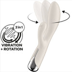 Satisfyer Spinning Conejo 1 Clítoris y Estimulación Punto G Beige