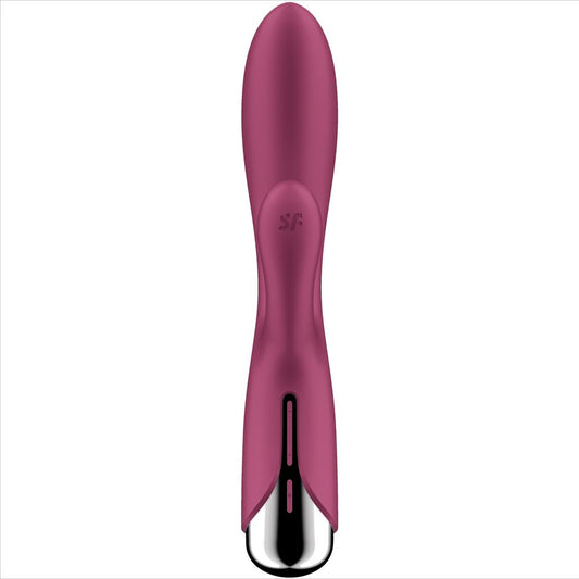 Satisfyer Conejo Giratorio 1 Clítoris y Estimulación del Punto G Rojo