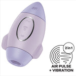 Satisfyer Vibrador de Impulso Duplo Pequeno Lilac Mission Control