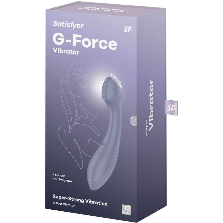 Satisfyer G-force Estimulador Vibrador G-spot Violeta