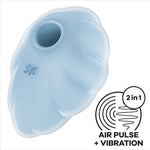 Satisfyer Vibrador de Pulso de Ar Azul Cloud Dancer
