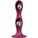 Satisfyer Dildo de Silicona Doble Bola-r Garnet