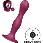 Satisfyer Dildo de Silicona Doble Bola-r Garnet