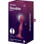 Satisfyer Dildo de Silicona Doble Bola-r Garnet
