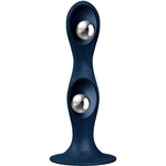 Satisfyer Dildo Double Ball-r Silicone Azul