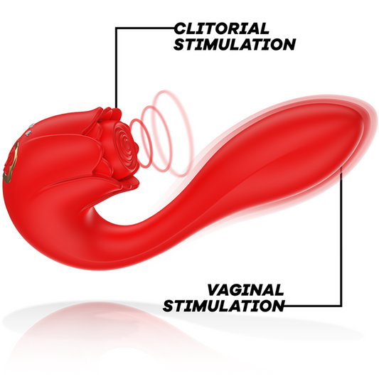 Mia Selena Estimulador Vibrador + Tapping Rojo