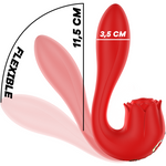 Mia Selena Estimulador Vibrador + Tapping Rojo
