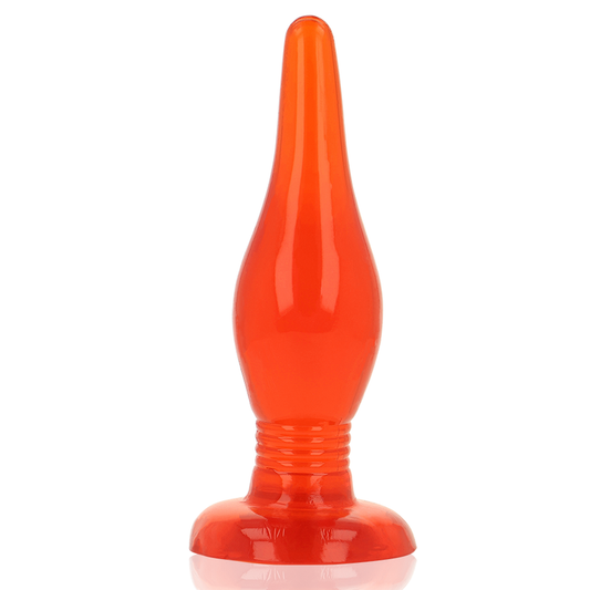 Baile Plug Anal Soft Touch Vermelho 14.2 cm