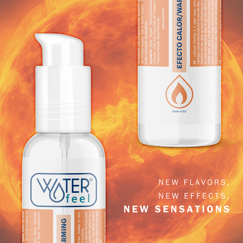Waterfeel - Lubrificante de Efeito Calor 150 ml