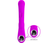 Pretty Love Vibrador de Coelho Lamar e Ponto G Violeta