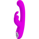 Pretty Love Vibrador de Coelho Lamar e Ponto G Violeta