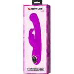 Pretty Love Vibrador de Coelho Lamar e Ponto G Violeta