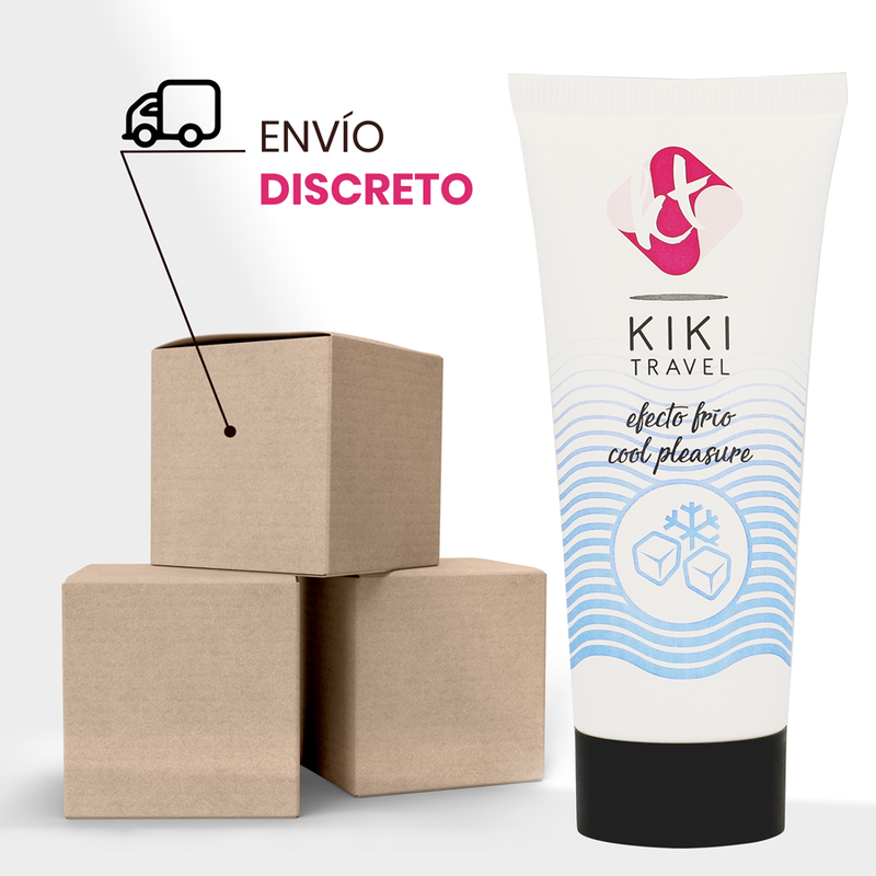 Kikí Travel - Lubricante con Efecto Refrigerante 50 ml