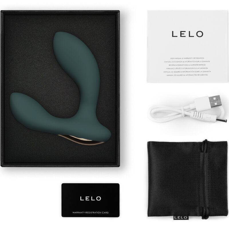 Lelo Massagador de Próstata Verde Hugo 2